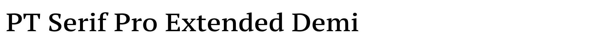PT Serif Pro Extended Demi image